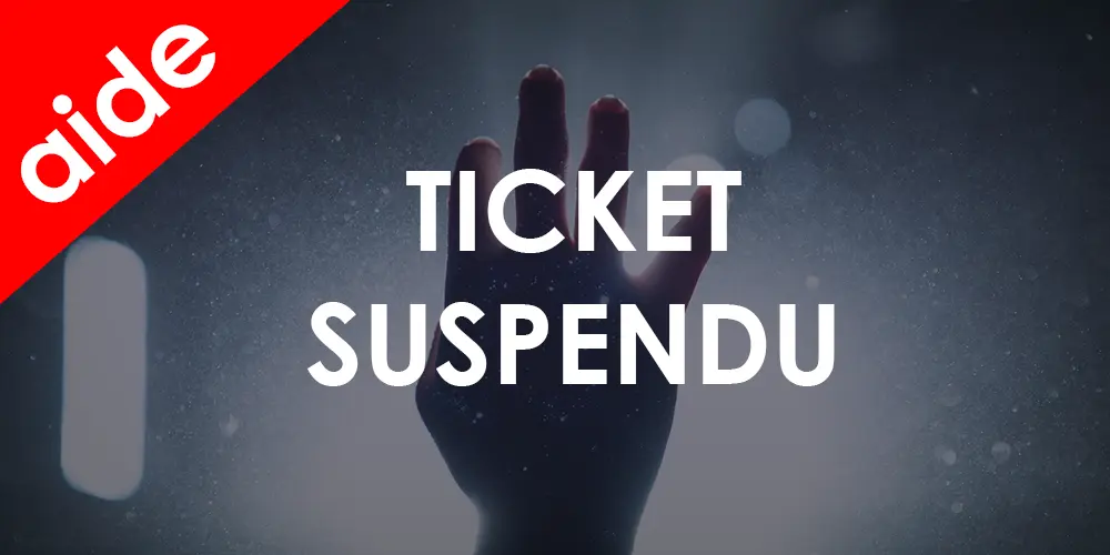 Ticket suspendu - adulte